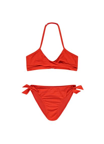 fiery-red-meisjes-twist-bikiniset